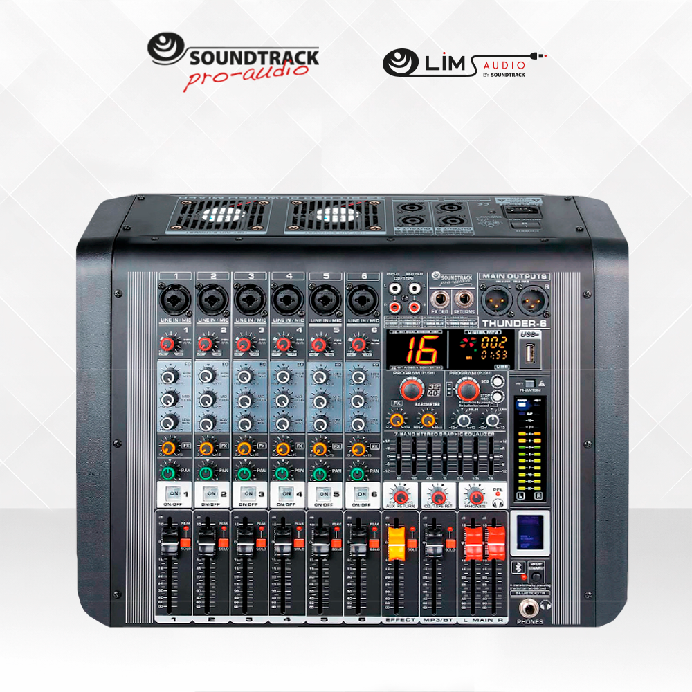 THUNDER 6 Active Mixer
